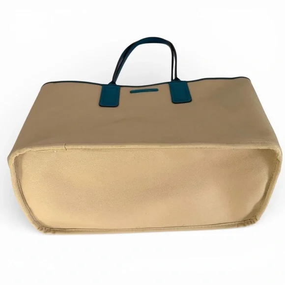 MICHAEL KORS teal Jodie large logo jacquard tote one size - Picture 6 of 15